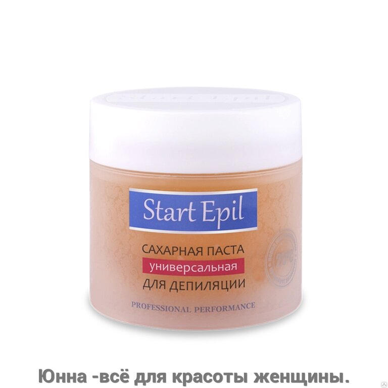 САХАРНАЯ ПАСТА «START EPIL» ДЛЯ ДЕПИЛЯЦИИ «УНИВЕРСАЛЬНАЯ», 400 г. Aravia от компании Юнна -всё для красоты женщины. - фото 1