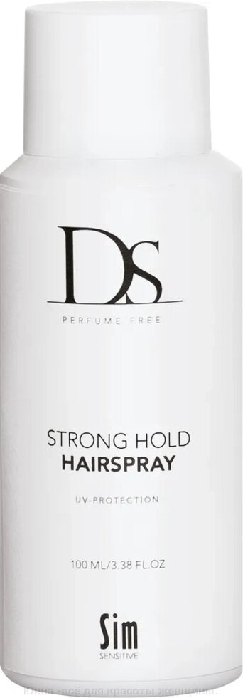 Sim Sensitive Лак для волос сильной фиксации DS Strong Hold Hairspray, 300 мл, без отдушек от компании Юнна -всё для красоты женщины. - фото 1