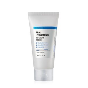 Wellage real hyaluronic intensive cream. крем для питания и увлажнения кожи лица