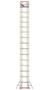 Вышка-тура ВСР-5 ( высота - 19,9 м, габариты площадки 1,6м х 1,6м, нагрузка - 250кг)