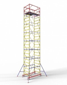 Вышка-тура ВСР-6 ( высота - 10,0 м, габариты площадки 2,0м х 1,6м, нагрузка - 250кг)