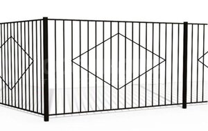 Забор металлический Тип-3