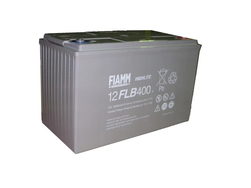 Аккумулятор FIAMM 12 FLB 400P от компании SOLARsystems - фото 1