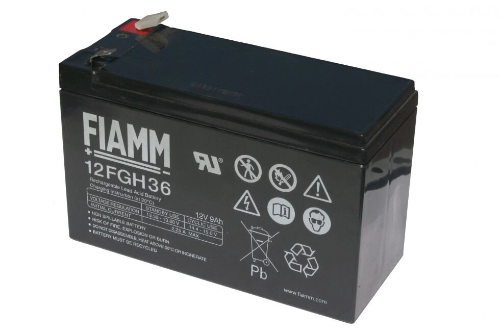 Аккумулятор FIAMM 12FGH36 от компании SOLARsystems - фото 1