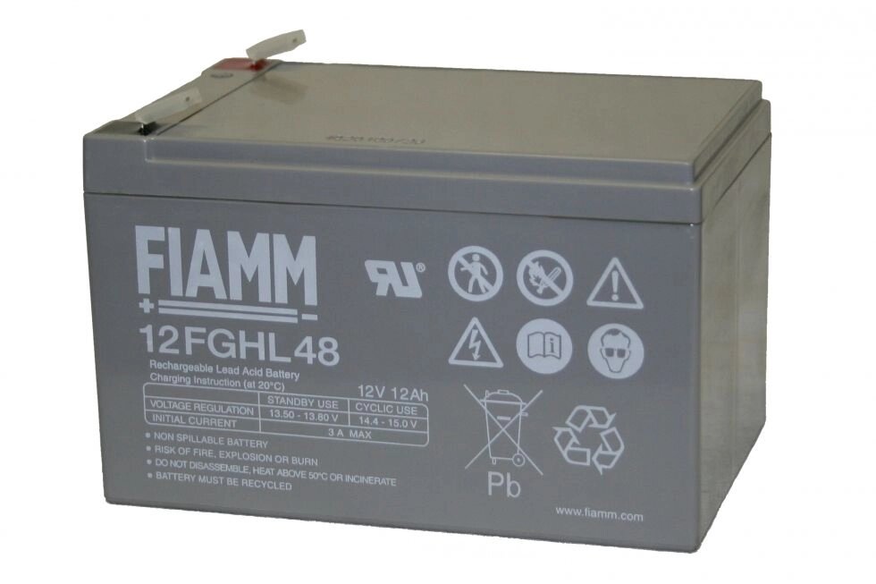 Аккумулятор  FIAMM 12FGHL48 от компании SOLARsystems - фото 1