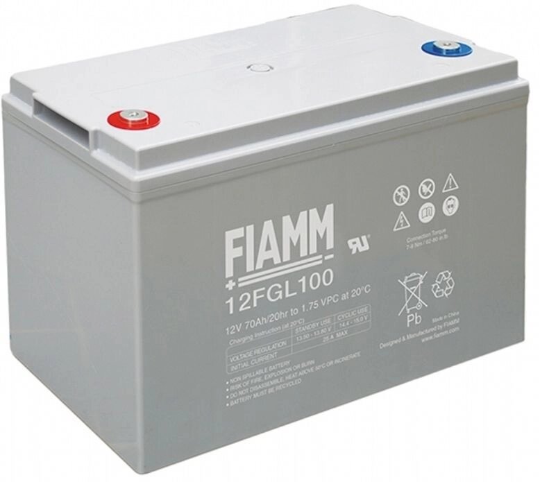 Аккумулятор FIAMM 12FGL100 от компании SOLARsystems - фото 1