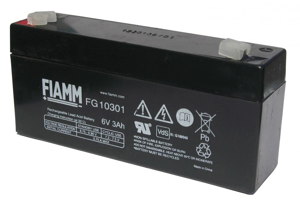 Аккумулятор FIAMM FG10301 от компании SOLARsystems - фото 1