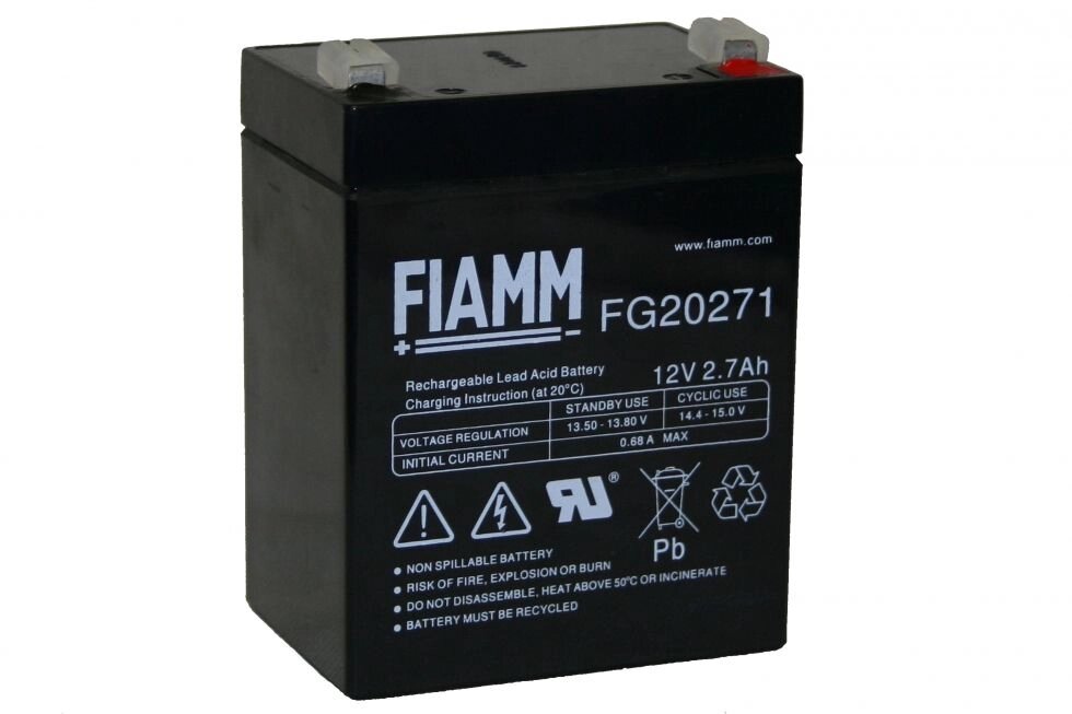 Аккумулятор FIAMM FG20271 от компании SOLARsystems - фото 1