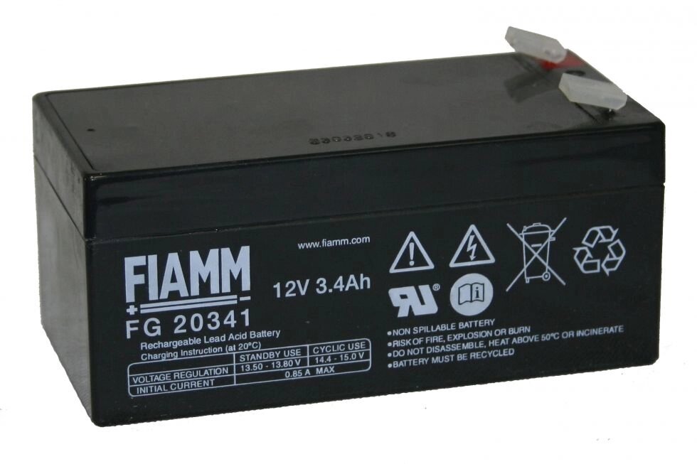 Аккумулятор FIAMM FG20341 от компании SOLARsystems - фото 1