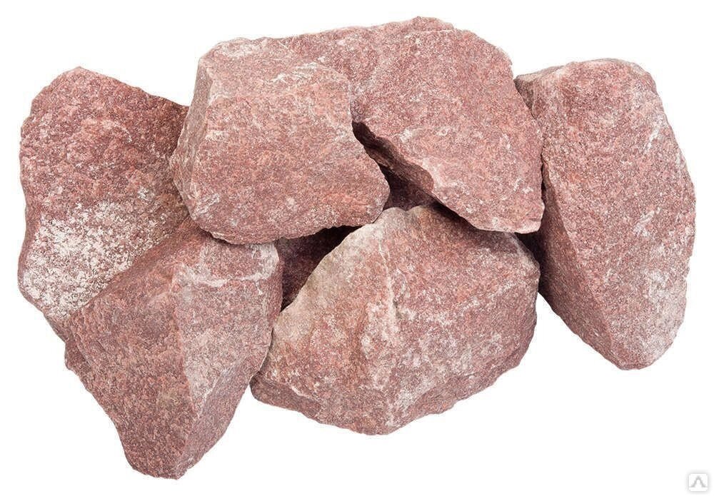 Камень Малиновый кварцит (20 кг коробка) от компании ООО АТУМ - фото 1