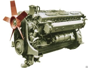 Дизельный двигатель Д12А-525А, 525л. с.