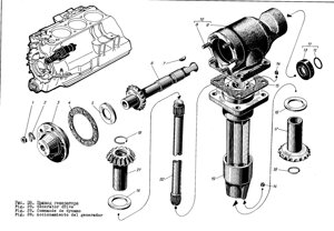 Подшипник наклонный привода генератора 308-25-4