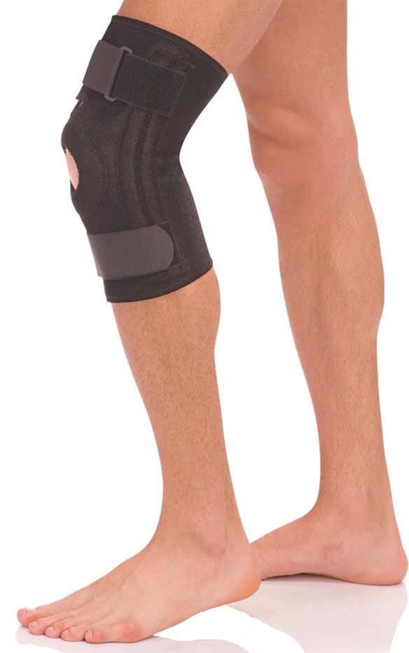 Бандаж на коленный сустав со спиральными ребрами жесткости Т-8512 Тривес от компании Магазин "Будьте Здоровы" г. Барнаул, ул Панфиловцев 4-в. - фото 1