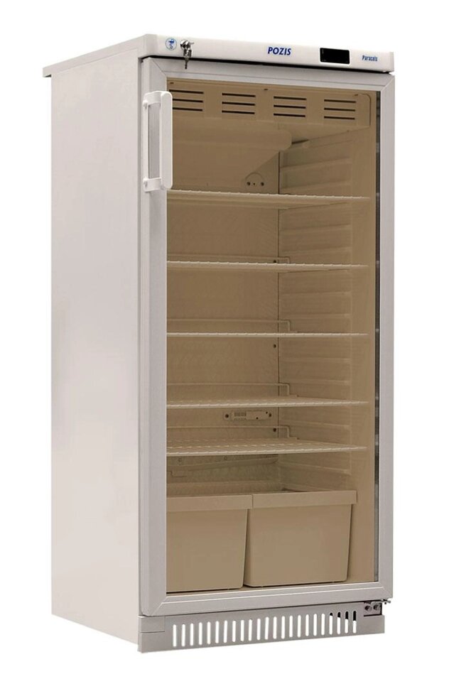 Холодильник фармацевтический Позис ХФ-250-3 (дверь тон. стекло) от компании Магазин медтехники "Будьте Здоровы" г. Барнаул, ул Панфиловцев 4-в. - фото 1