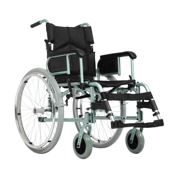 Инвалидная коляска DELUX 510 от компании Магазин "Будьте Здоровы" г. Барнаул, ул Панфиловцев 4-в. - фото 1