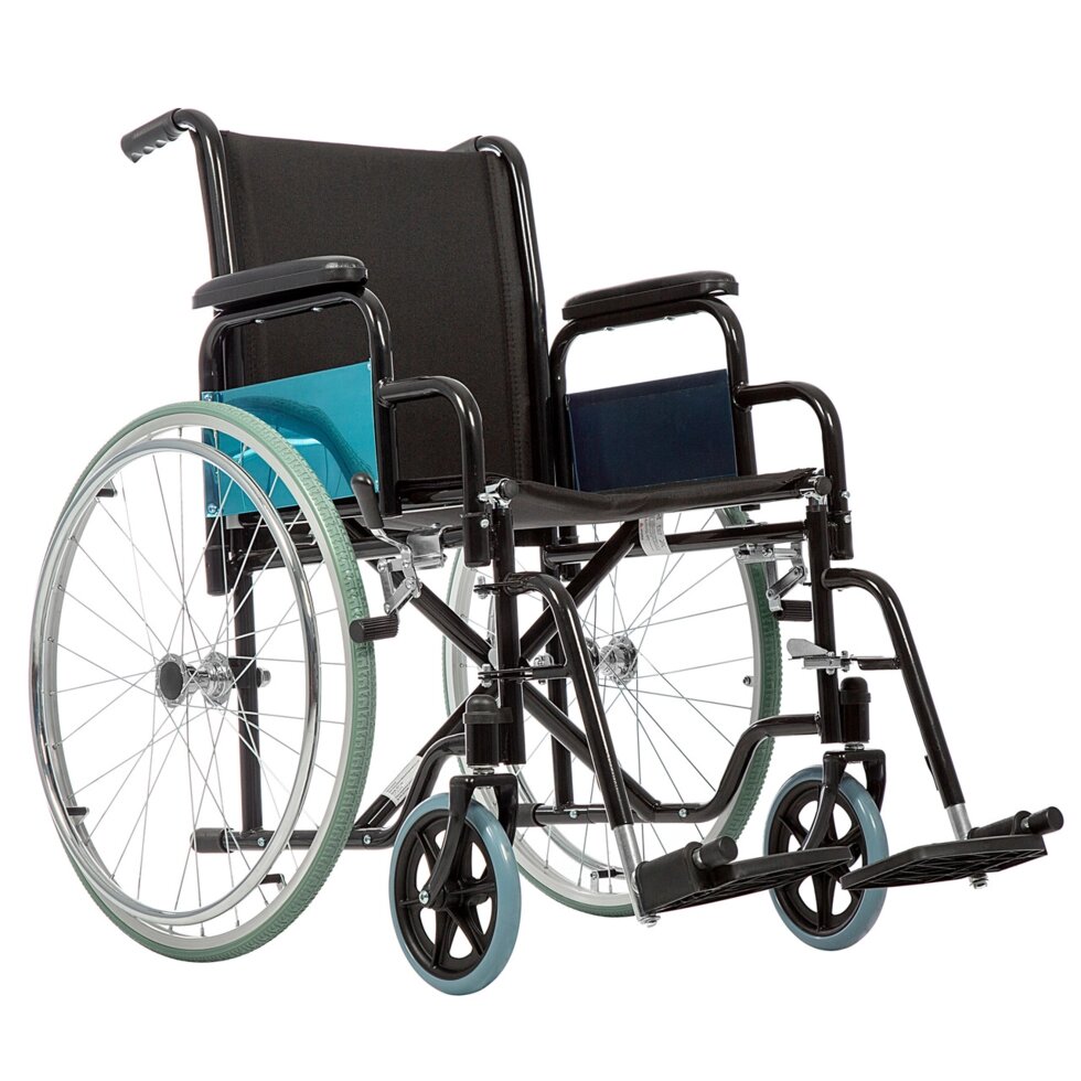 Инвалидная коляска  Ortonica Base 130 от компании Магазин медтехники "Будьте Здоровы" г. Барнаул, ул Панфиловцев 4-в. - фото 1