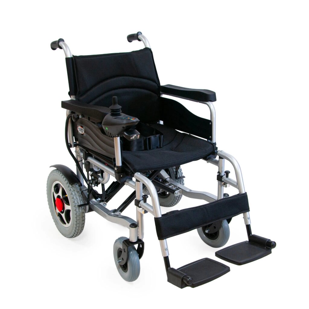 Инвалидная коляска с электроприводом  FS110А от компании Магазин медтехники "Будьте Здоровы" г. Барнаул, ул Панфиловцев 4-в. - фото 1