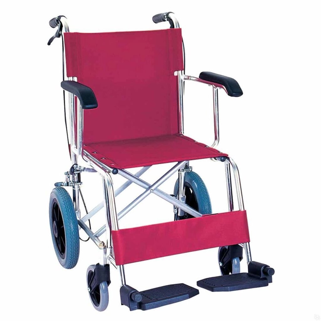 Кресло-каталка CA 967 LHB для инвалидов до 120 кг от компании Магазин медтехники "Будьте Здоровы" г. Барнаул, ул Панфиловцев 4-в. - фото 1