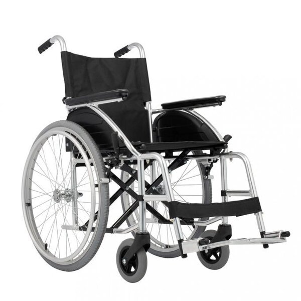 Кресло-коляска ORTONICA Base Lite 150 до 130кг от компании Магазин медтехники "Будьте Здоровы" г. Барнаул, ул Панфиловцев 4-в. - фото 1