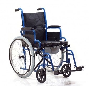 Кресло-коляска с санитарным оснащением Ortonica TU 55 18 дюймов ##от компании## Магазин "Будьте Здоровы" г. Барнаул, ул Панфиловцев 4-в. - ##фото## 1