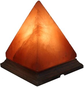 Солевая лампа Пирамида с диммером