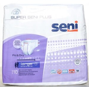 Подгузники для взрослых Super Seni Plus Air №3 (10 шт)