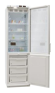 Холодильник лабораторный ХЛ-340 Позис (двери стекло и металл)