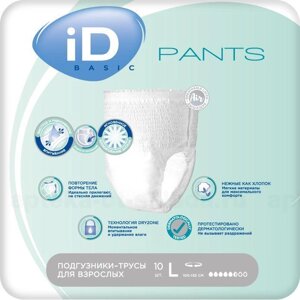 Трусики ID Pants Basic для взрослых р. L (100-135 см) №10