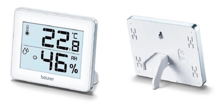 Термометр-гигрометр цифровой Beurer НМ 16 от компании Магазин медтехники "Будьте Здоровы" г. Барнаул, ул Панфиловцев 4-в. - фото 1