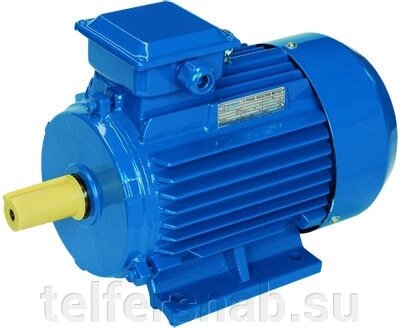 Электродвигатель  общепромышленный АИР 132 S8 4кВт 750 об/мин. лапы от компании ТЕЛЬФЕРСНАБ/ Грузоподъемное оборудование в Нижнем Новгороде - фото 1