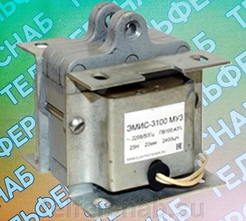 Электромагнит ЭМИС 3100  380В,220В тянущий от компании ТЕЛЬФЕРСНАБ/ Грузоподъемное оборудование в Нижнем Новгороде - фото 1