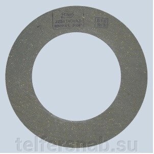Фрикционное кольцо на тормоз (80х140х4,5) от компании ТЕЛЬФЕРСНАБ/ Грузоподъемное оборудование в Нижнем Новгороде - фото 1