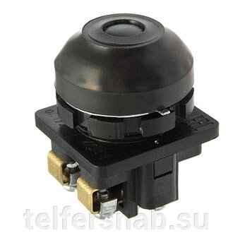 Кнопка КЕ 081 черная кнопка от компании ТЕЛЬФЕРСНАБ/ Грузоподъемное оборудование в Нижнем Новгороде - фото 1