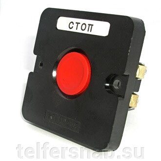 Пост кнопочный ПКЕ 112-1У3 (кноп., гриб) от компании ТЕЛЬФЕРСНАБ/ Грузоподъемное оборудование в Нижнем Новгороде - фото 1