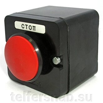 Пост кнопочный ПКЕ 222-1У2 (кноп., гриб) от компании ТЕЛЬФЕРСНАБ/ Грузоподъемное оборудование в Нижнем Новгороде - фото 1