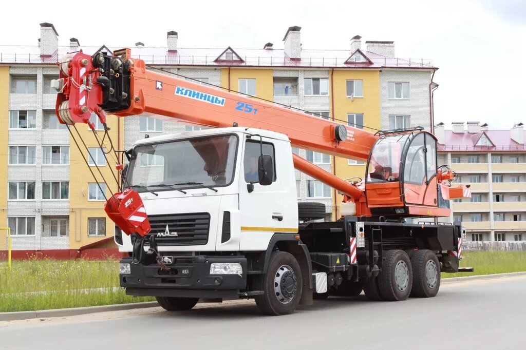 КС 55713-6К-3 автокран 25т. (МАЗ-6312) от компании Компания СИМ-авто - фото 1