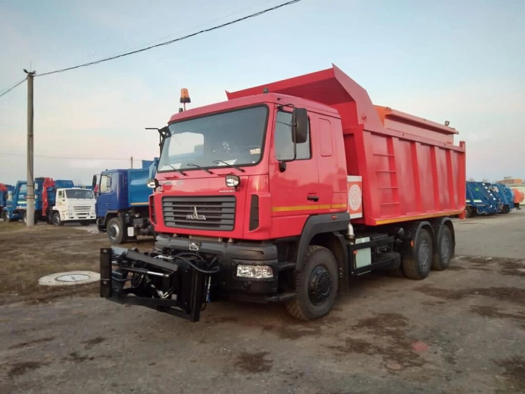 МК-3534-11 на самосвале МАЗ-650128 (ПС+ПЛ+БО) от компании Компания СИМ-авто - фото 1