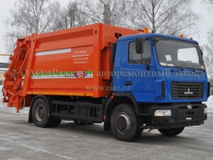 Мусоровоз МК-3546-03 на шасси МАЗ-5340С2-585-013 (с порталом, САУ)