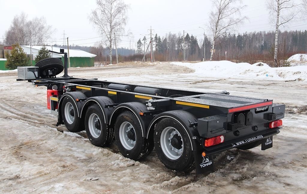 ТОНАР К4-20 (9988) П/п-контейнеровоз, 20", 20"Танк, ДОПОГ, ССУ 1150 от компании Компания СИМ-авто - фото 1