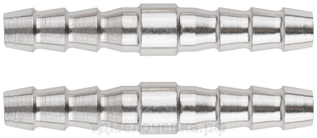 Адаптеры-соединители "елочка"  6 мм, 2 шт. от компании ТД МЕЛОЧевка (товары для дома от метизов до картриджей) - фото 1