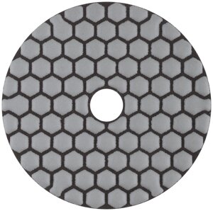 Алмазный гибкий шлифовальный круг АГШК (липучка), сухое шлифование, 100 мм, Р 100