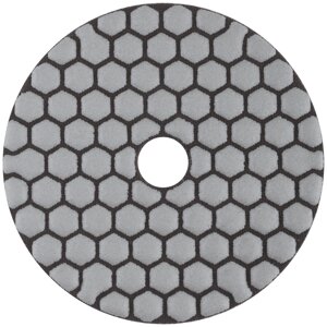 Алмазный гибкий шлифовальный круг АГШК (липучка), сухое шлифование, 100 мм, Р 50