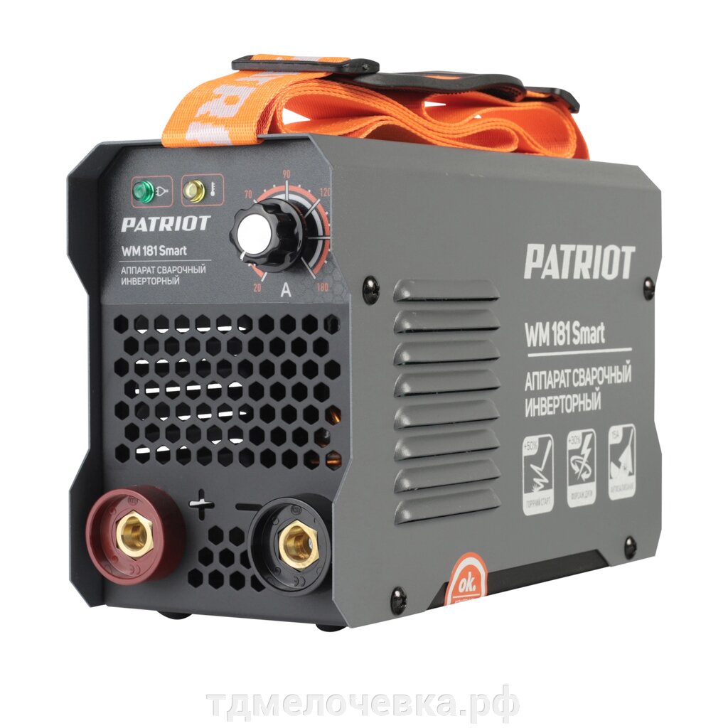 Аппарат сварочный инверторный PATRIOT WM 181 Smart от компании ТД МЕЛОЧевка (товары для дома от метизов до картриджей) - фото 1