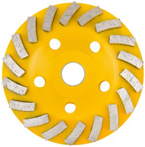 Диск алмазный шлифовальный, посадочный диаметр 22,2 мм, "Турбо-сегмент" 125 мм