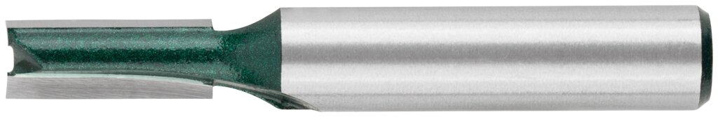 Фреза пазовая прямая с двойным лезвием DxHxL = 6х16x53 мм от компании ТД МЕЛОЧевка (товары для дома от метизов до картриджей) - фото 1
