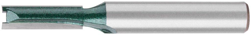 Фреза пазовая прямая с двойным лезвием DxHxL=6х20х60 мм от компании ТД МЕЛОЧевка (товары для дома от метизов до картриджей) - фото 1