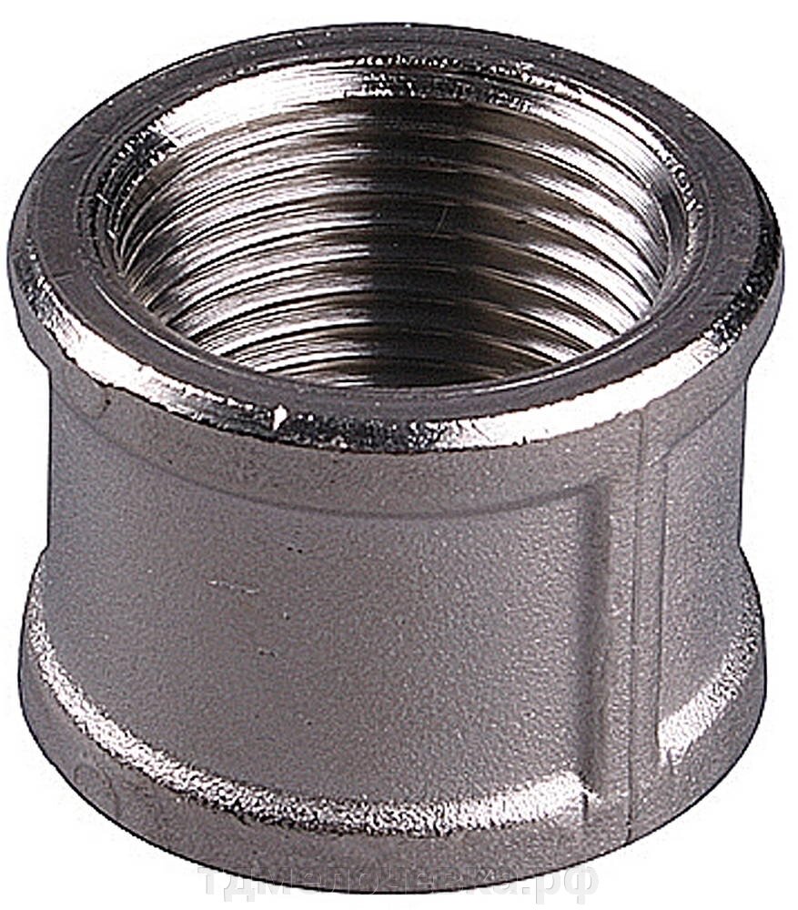 GENERAL FITTINGS 1″, никель, муфта (51091-1) от компании ТД МЕЛОЧевка (товары для дома от метизов до картриджей) - фото 1