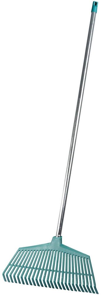 Грабли веерные RACO со стальной ручкой, 26 пластиковых зубцов, 430мм от компании ТД МЕЛОЧевка (товары для дома от метизов до картриджей) - фото 1