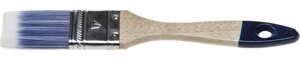 Кисть плоская STAYER ″AQUA-STANDARD″искусственная щетина, деревянная ручка, 25мм