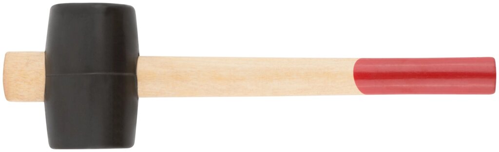 Киянка резиновая, деревянная ручка 45 мм ( 230 гр ) от компании ТД МЕЛОЧевка (товары для дома от метизов до картриджей) - фото 1